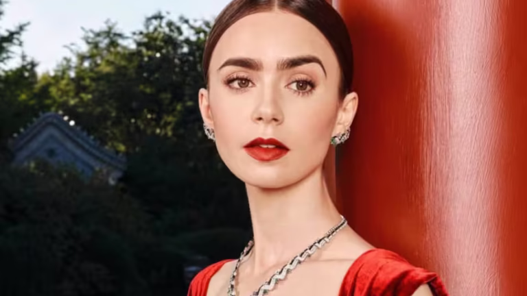 Lily Collins sorprendió a sus fans al presentar a su bebé recién nacida