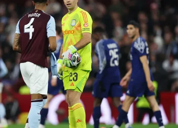 El mensaje de Emiliano «Dibu» Martínez tras la eliminación de Aston Villa de la Champions League