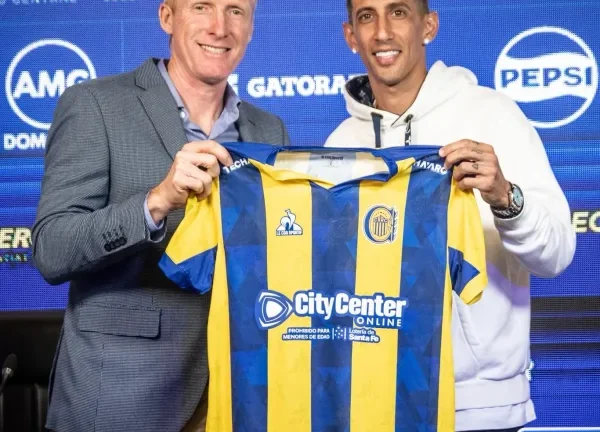 Ángel Di María fue presentado en Rosario Central: “Estar acá es algo que soñaba”